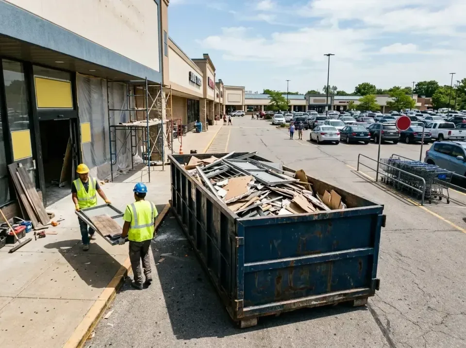 retail-store-renovation-debris-003 — frequently asked questions, Roll-off Dumpster Rentals in Arlington Heights, WA